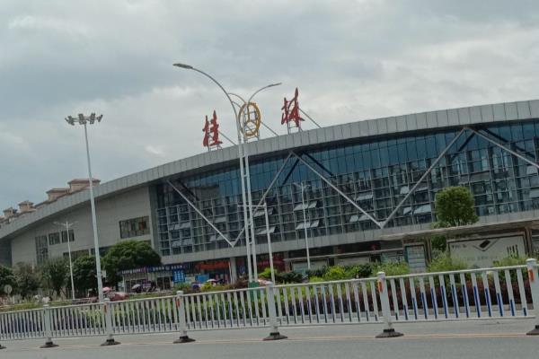 新启用的桂林汽车南站